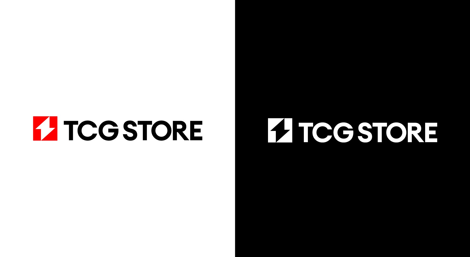 TCG STORE master logo variations