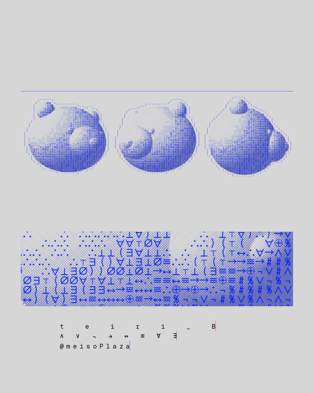 ASCIIくまさん — 定理_B