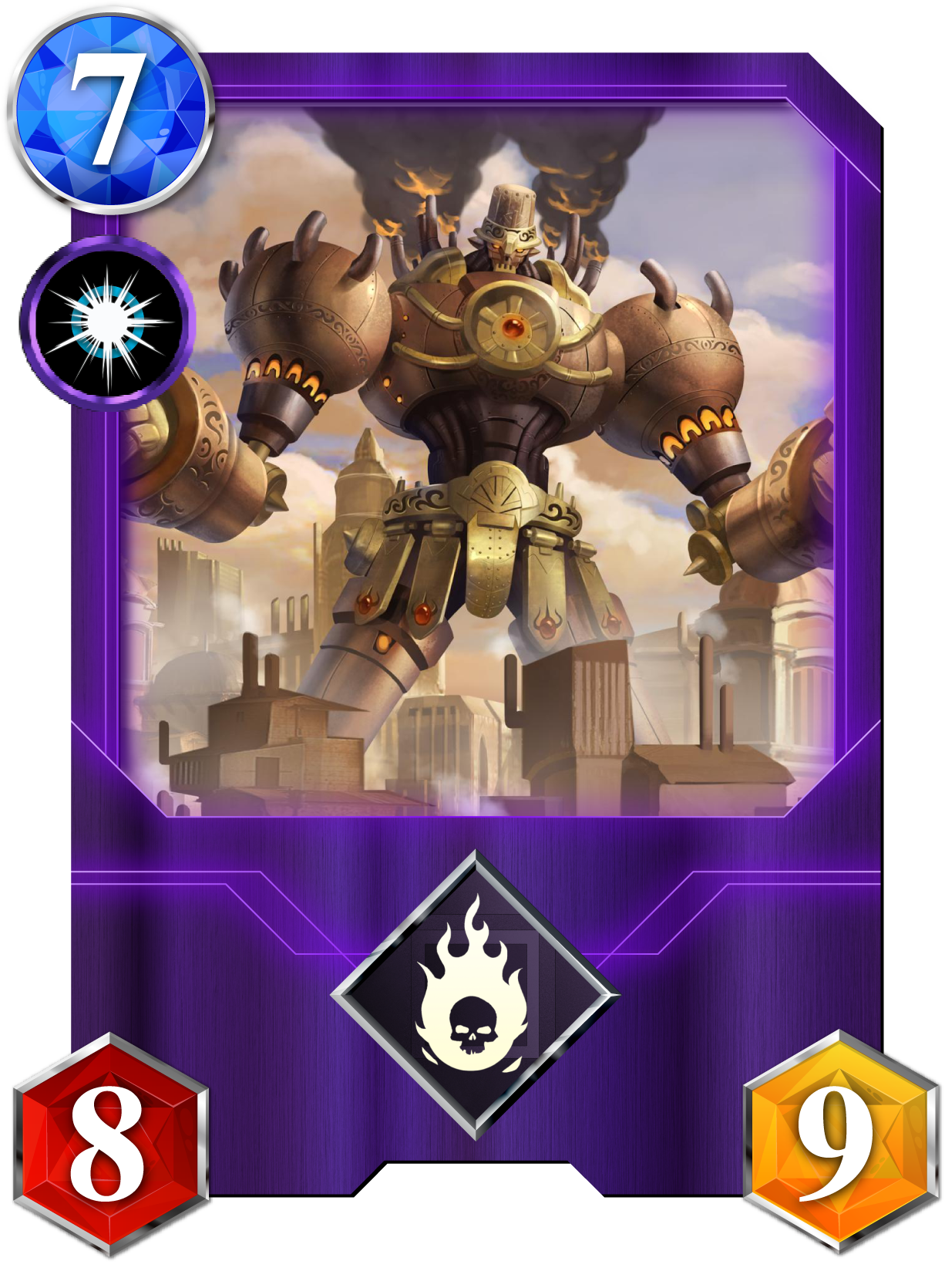 NFTWars Card — Golem
